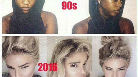 Lil’ Kim Completes Her Transformation Into a White Woman